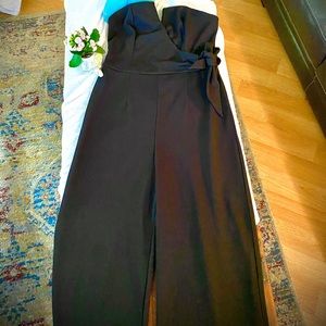 Alya Black Romper Jumpsuit